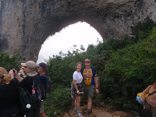 Terry and Dennis Struck in China.